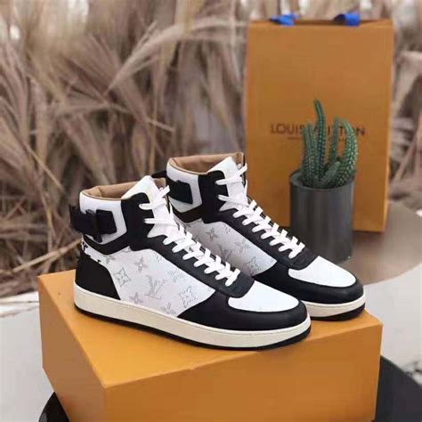 louis vuitton rivoli sneaker boot monogram